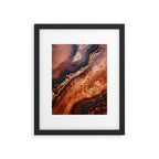 Rustic Wood Tones Framed Art Print Gallery Image 6