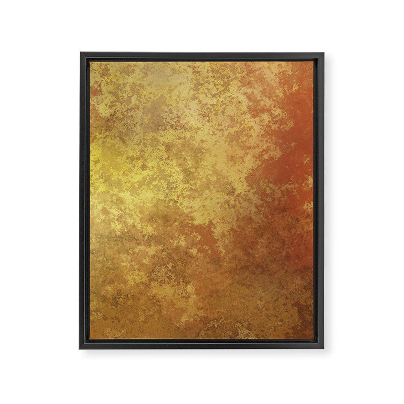Rusty Gold and Copper Framed Canvas Print Gallery Image 8