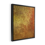 Rusty Gold and Copper Framed Canvas Print Gallery Image 2