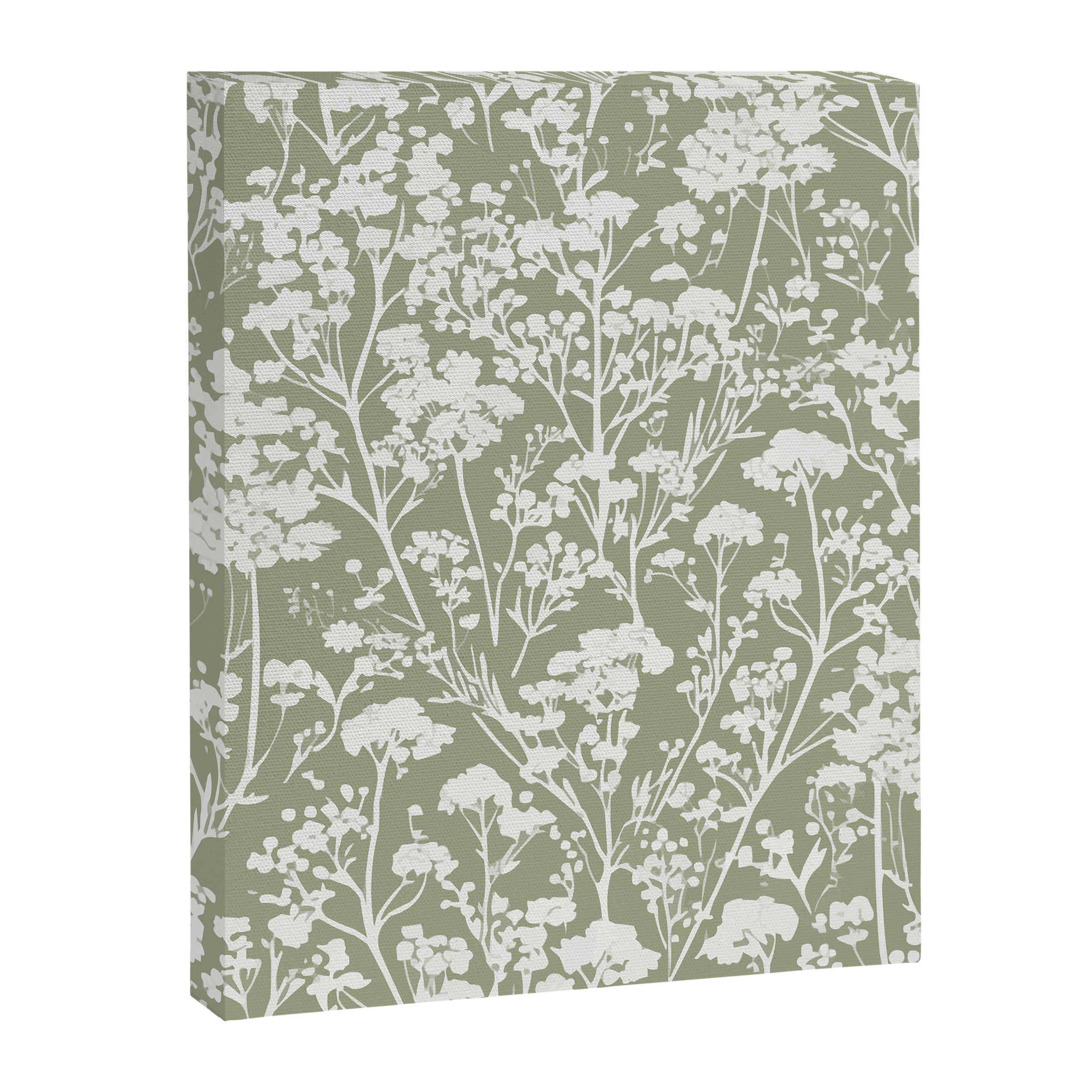 Sage Bloom in Floral Canvas Print Gallery Image 8