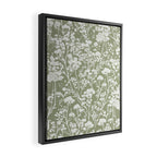 Sage Bloom in Floral Framed Canvas Print Gallery Image 2