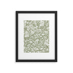 Sage Bloom in Floral Framed Art Print Gallery Image 6