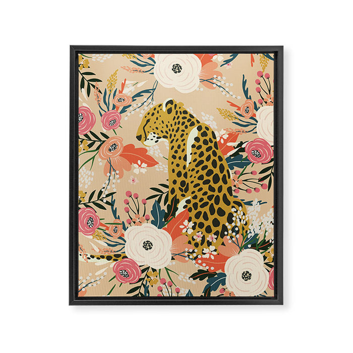 Simba Cheetah Prints Framed Canvas Print Gallery Image 1
