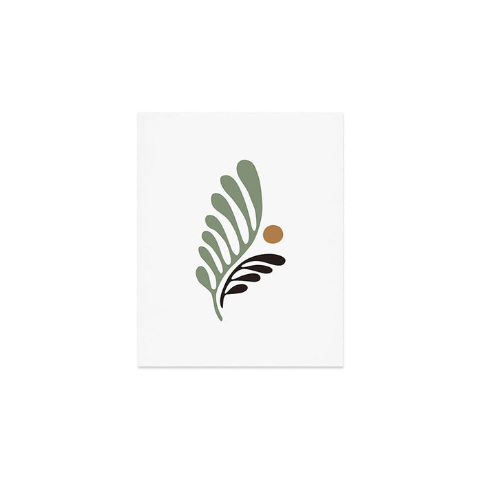 Simplicity Leaf and Sun Duo Art Print Gallery Image 1