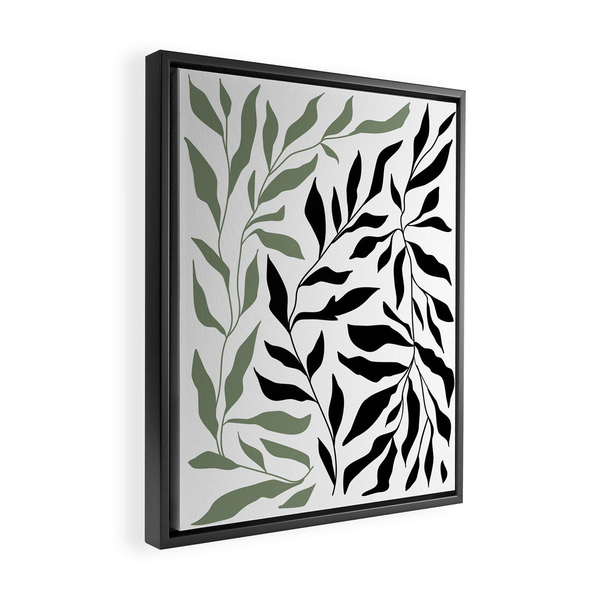 Simplistic Nature Framed Canvas Print Gallery Image 2