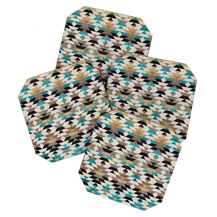 Southwestern Boho Art Prints Coaster Gallery Image 1