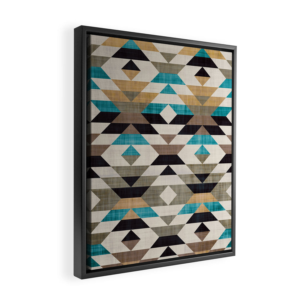Southwestern Boho Art Prints Framed Canvas Print Gallery Image 2