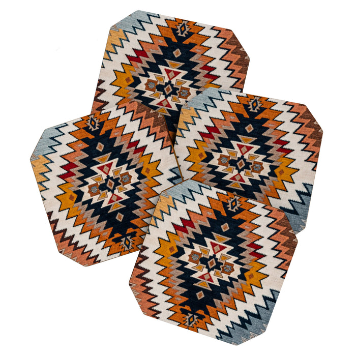 Southwestern Colorful Bohemian Coaster Gallery Image 1