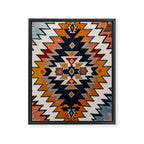 Southwestern Colorful Bohemian Framed Canvas Print Gallery Image 8