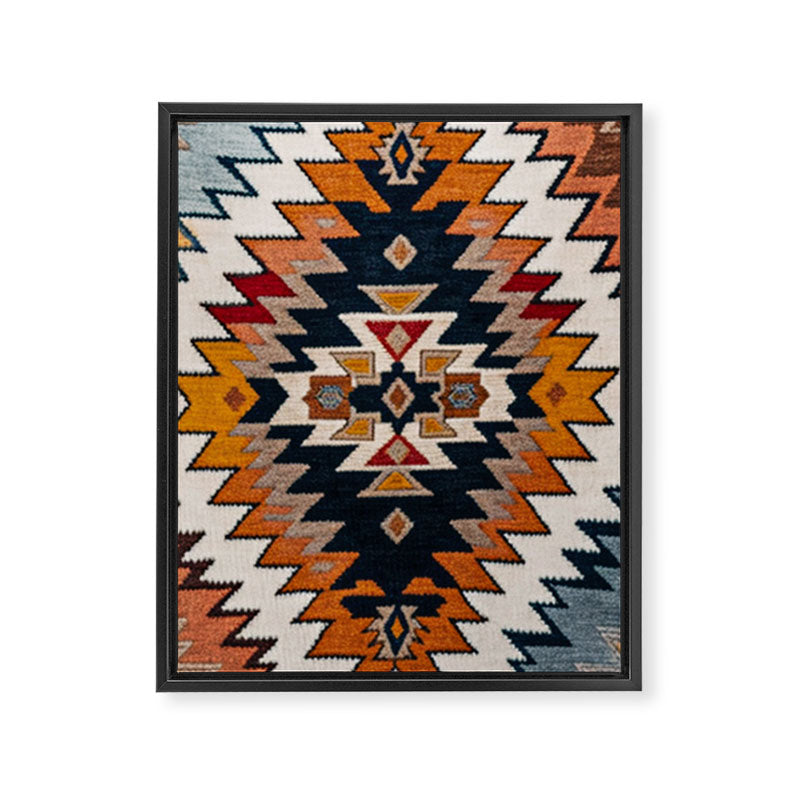 Southwestern Colorful Bohemian Framed Canvas Print Gallery Image 8