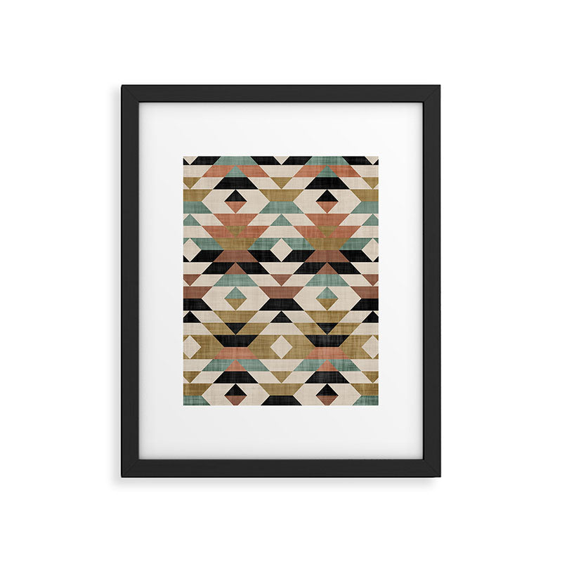 Southwestern Pattern, Boho Prints Framed Art Print Gallery Image 6