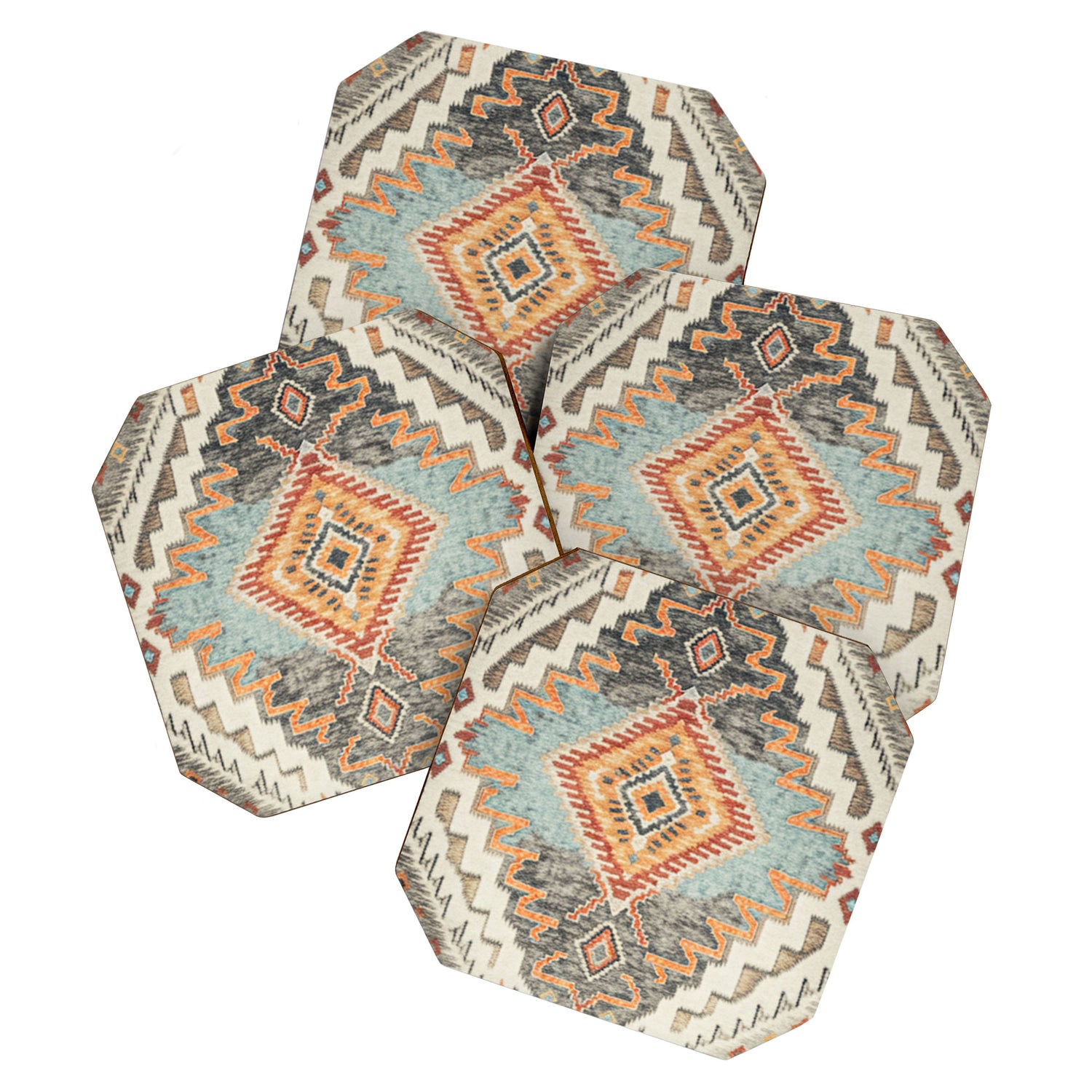 Southwestern Rustic Aesthetic Coaster Gallery Image 1