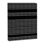 Spotted, African Pattern in Black and White Canvas Print Gallery Image 8