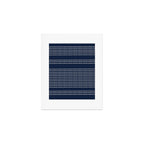 Spotted, African Pattern in Blue and White Art Print Gallery Image 1