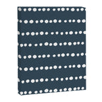 Spotted Mudcloth, Teal and White, Boho Prints Canvas Print Gallery Image 8