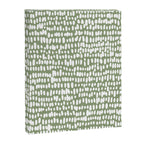 Spotted Preppy Dots Abstract in Sage Green Canvas Print Gallery Image 8