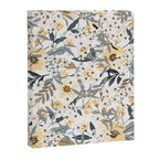 Spring Wildflowers, Floral Prints, Yellow and Gray Canvas Print Gallery Image 8