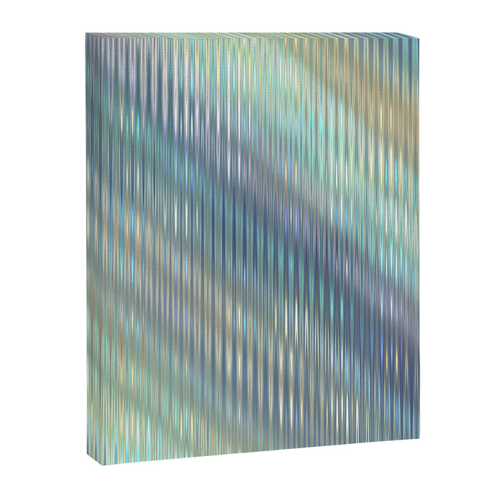 Striped Abstract Glass Relection Canvas Print Gallery Image 1