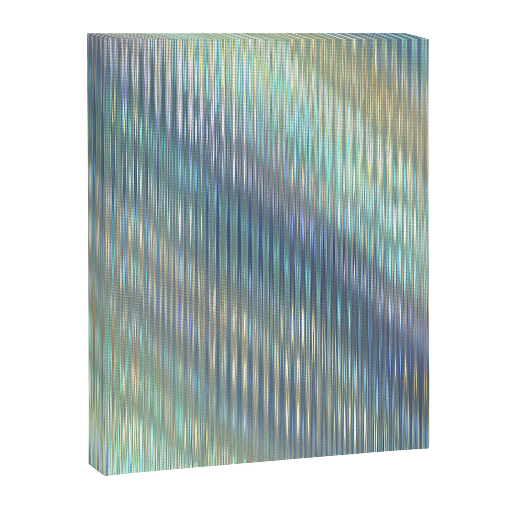 Striped Abstract Glass Relection Canvas Print Gallery Image 8