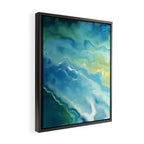 Surfing Summer Framed Canvas Print Gallery Image 2