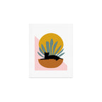 The Cat and The Sun III Art Print Gallery Image 1