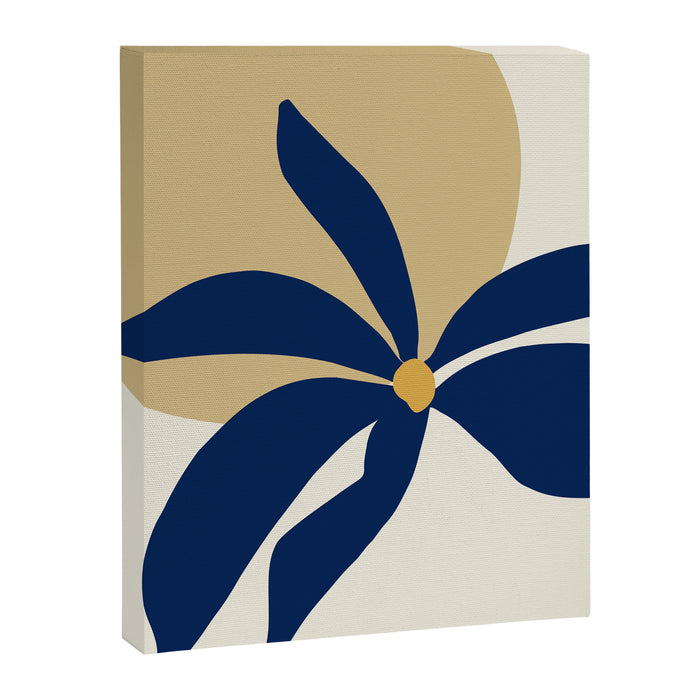 The Flower And The Sun, Floral Prints Canvas Print Gallery Image 1