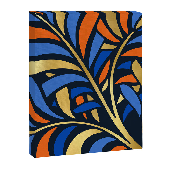 Tropical Leaf Decor Canvas Print Gallery Image 1