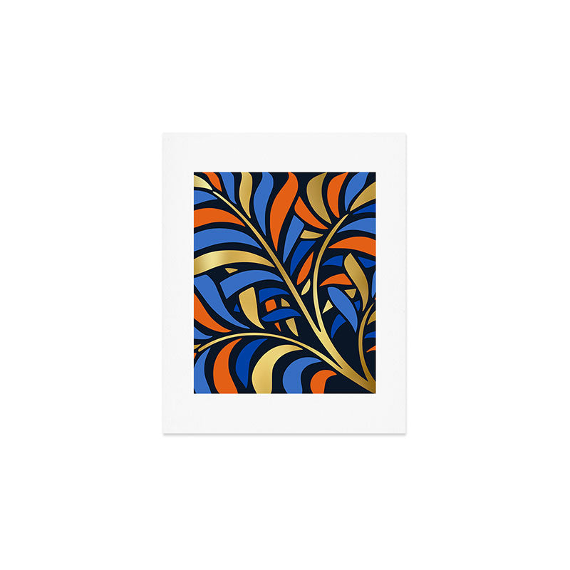Tropical Leaf Decor Art Print Gallery Image 1