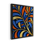 Tropical Leaf Decor Framed Canvas Print Gallery Image 2