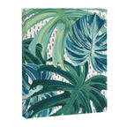 Tropical Palms, Green and Blue, Abstract Canvas Print Gallery Image 8