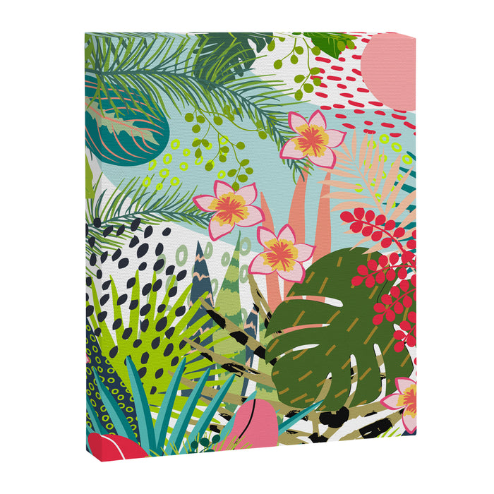Tropical, Palms, Jungle Prints, Nature Art. Canvas Print Gallery Image 1
