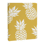 Tropical, Pineapples, Navy Blue ad White Canvas Print Gallery Image 8