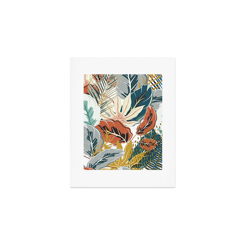 Tropical Wild Jungle Art Print Gallery Image 1