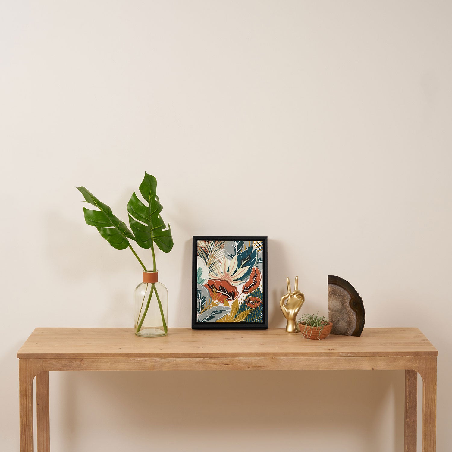 Tropical Wild Jungle Framed Canvas Print Gallery Image 4