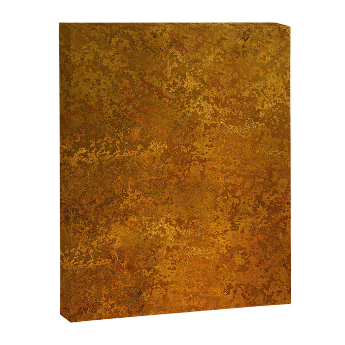 Vintage Gold Rust, Minimal Art Canvas Print Gallery Image 1