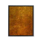 Vintage Gold Rust, Minimal Art Framed Canvas Print Gallery Image 8