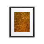 Vintage Gold Rust, Minimal Art Framed Art Print Gallery Image 6