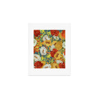 Vintage Poppy Floral Art Print Gallery Image 1