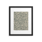 Vintage, Willow Leaf, William Morris, Green and Cream Framed Art Print Gallery Image 6