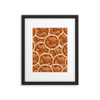 Watercolor, Festive Oranges Framed Art Print Gallery Image 6