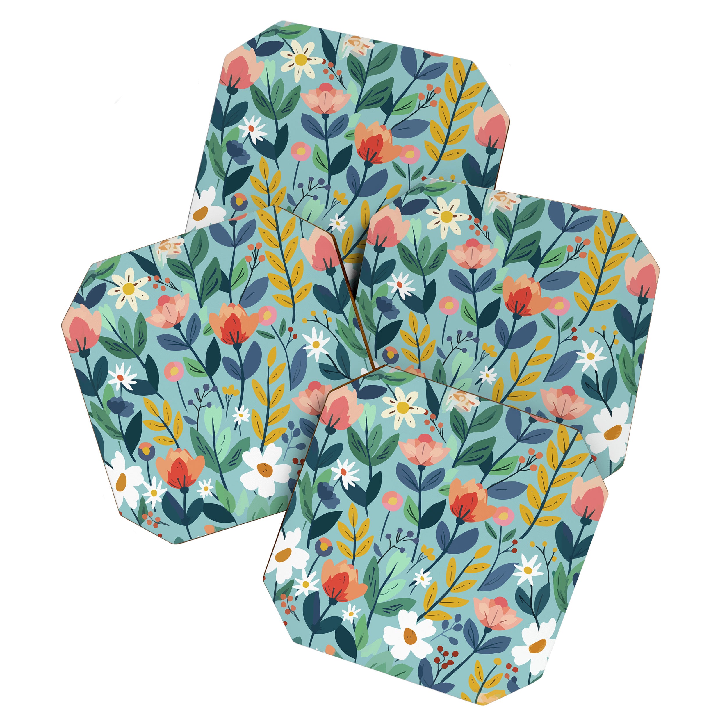 Whimsy Floral Infusion Coaster Gallery Image 1