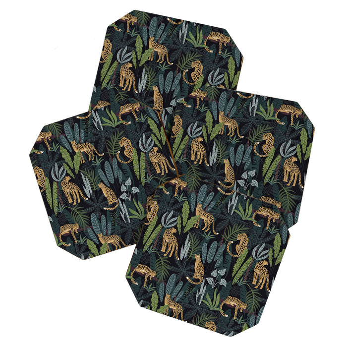 Wild Cheetah Prints Coaster Gallery Image 1