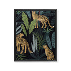 Wild Cheetah Prints Framed Canvas Print Gallery Image 8