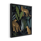 Wild Cheetah Prints Framed Canvas Print Gallery Image 2