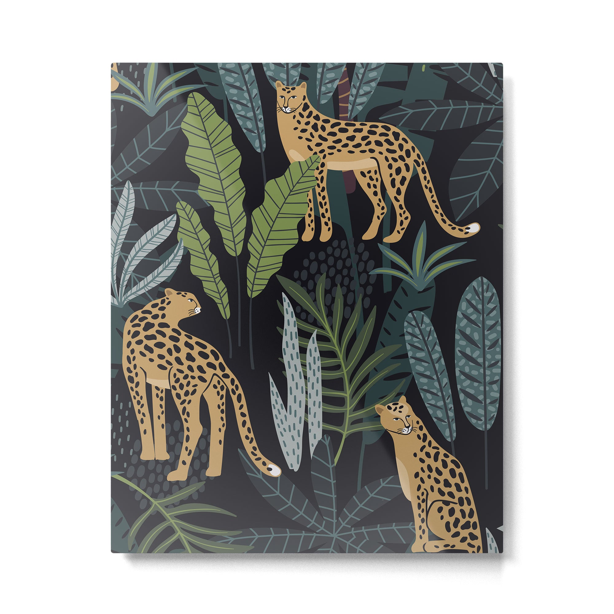 Wild Cheetah Prints Metal Print Gallery Image 6