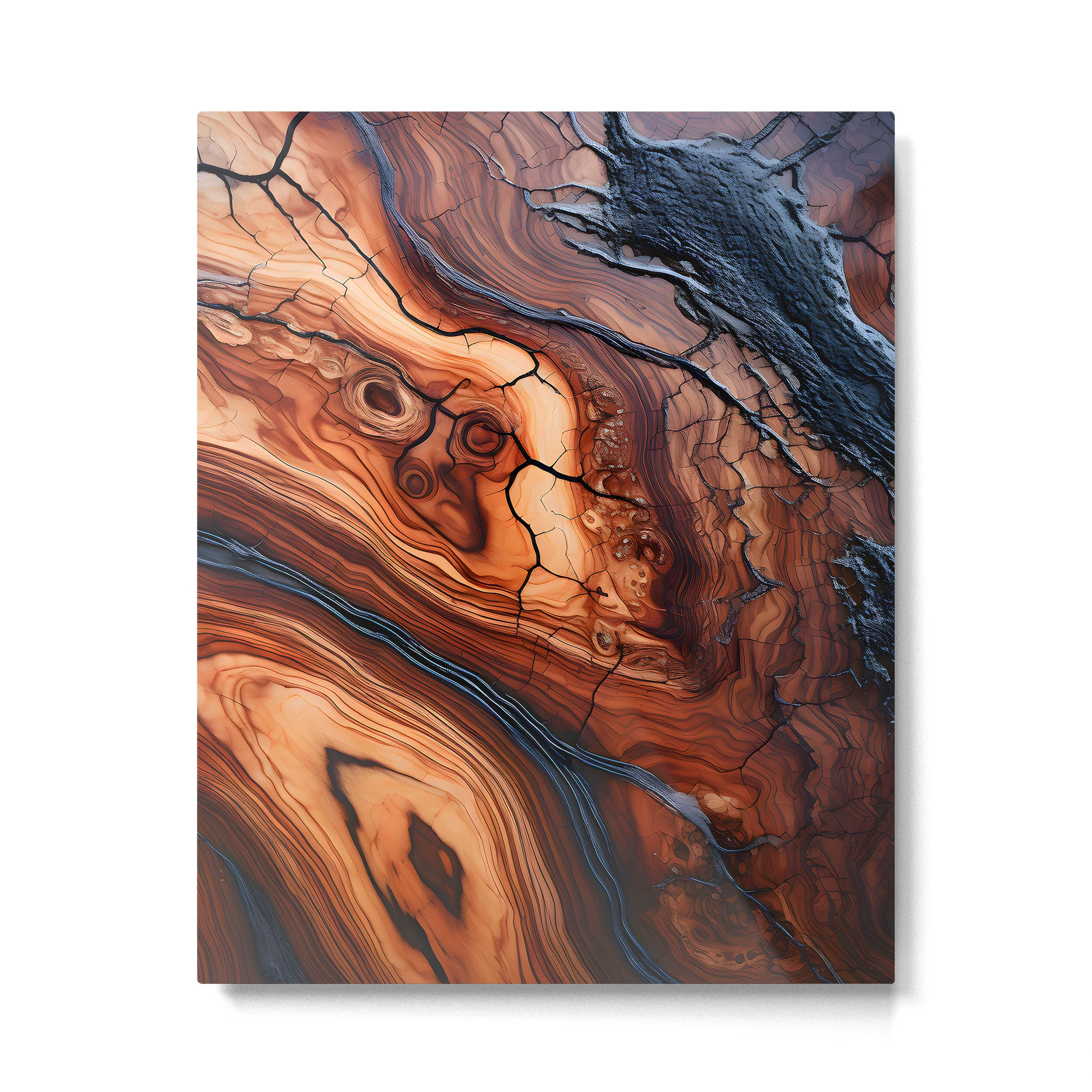 Wooden Essence Metal Print Gallery Image 6