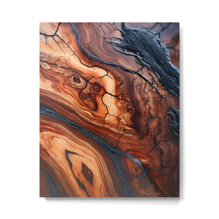 Wooden Essence Metal Print Gallery Image 1