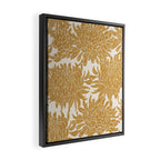 Yellow Chrysanthemums, Floral Framed Canvas Print Gallery Image 2