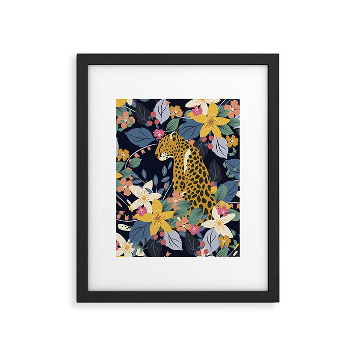 Ziggy Cheetah Prints Framed Art Print Gallery Image 1