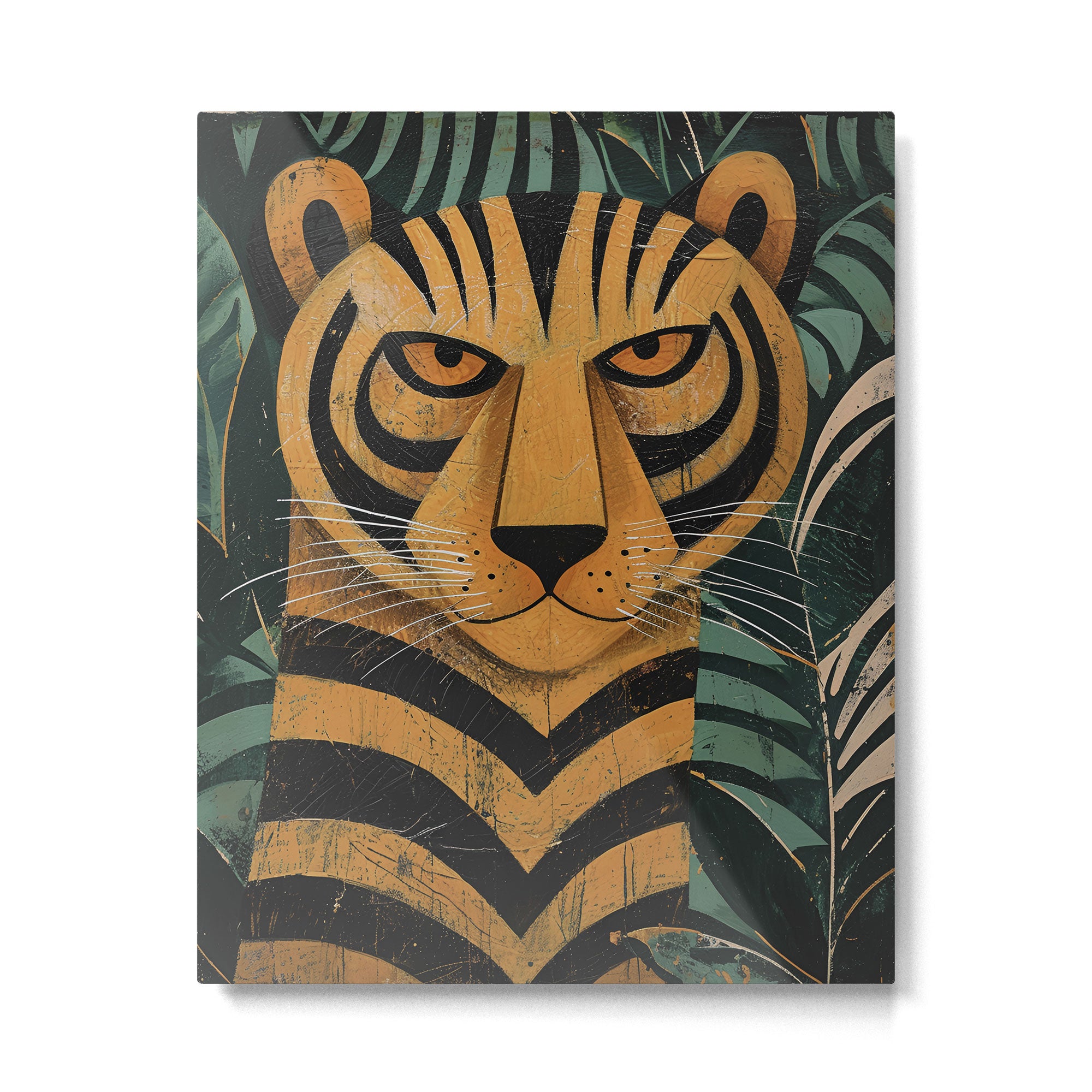 Zireth Tiger Metal Print Gallery Image 6